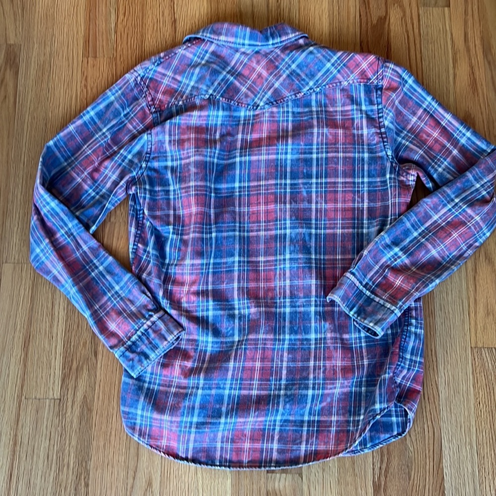 Express Plaid Button Down - Picture 4 of 4